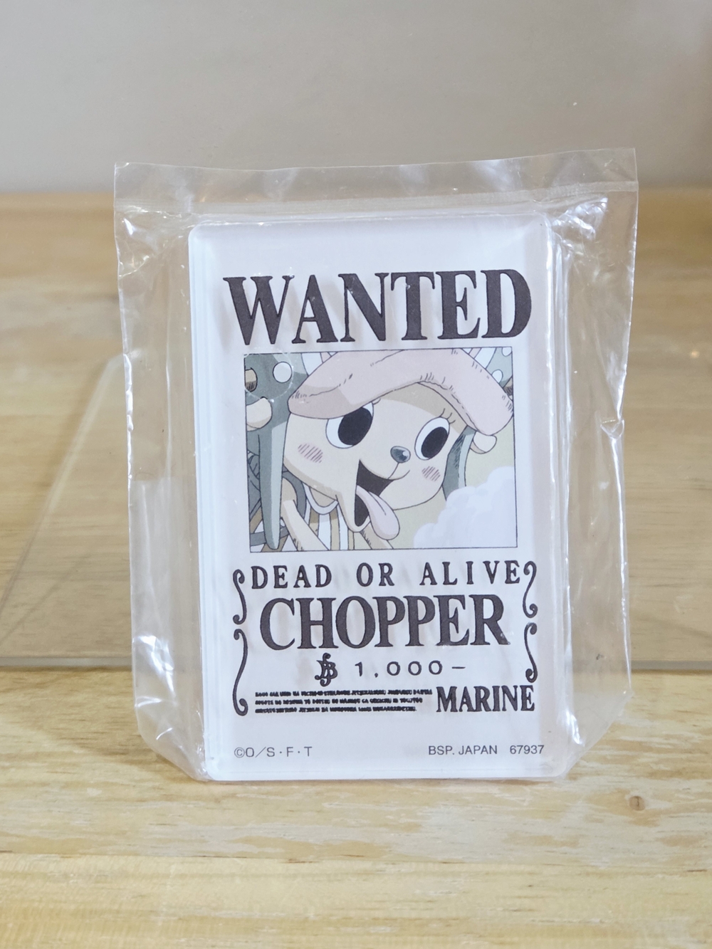 *4 for $20* One Piece Wanted Poster Chopper Character Acrylic Block